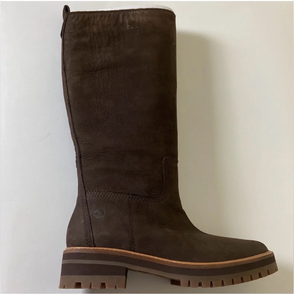 Timberland Courmayeur Valley Tall Boot Dark Brown Nubuck